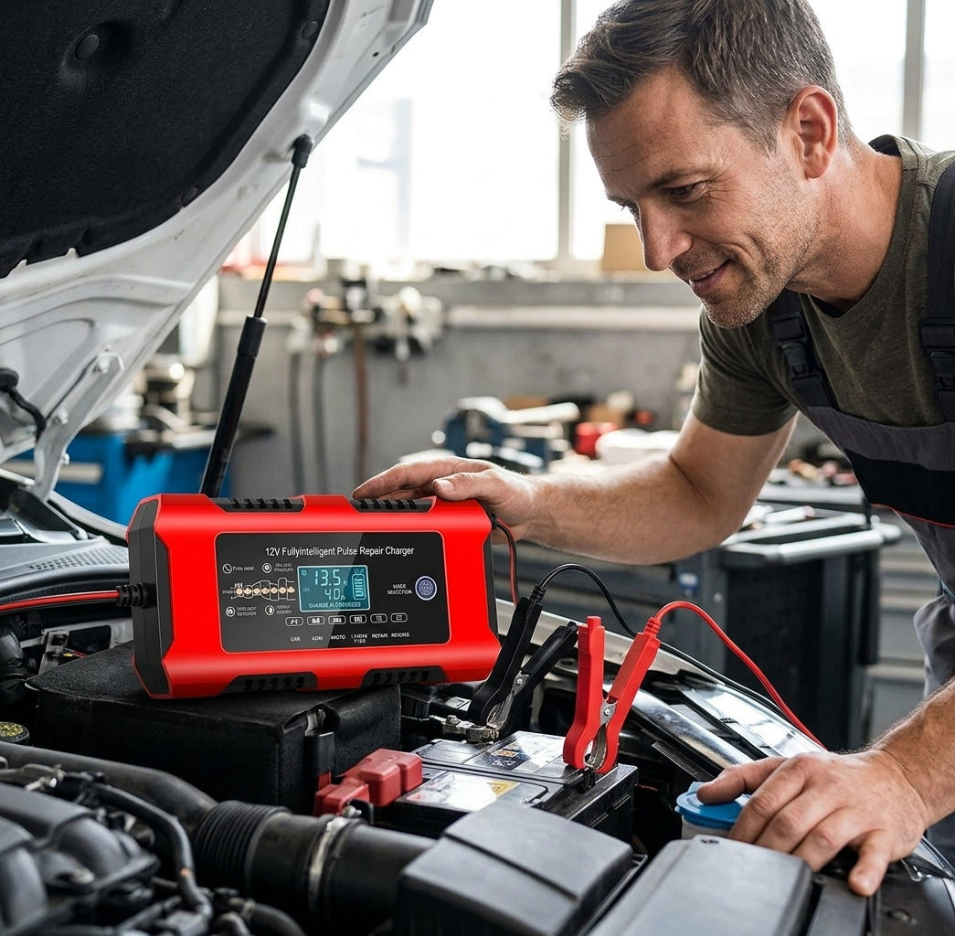 combo raches y cargador para carro: Solución rápida para batería y reparaciones